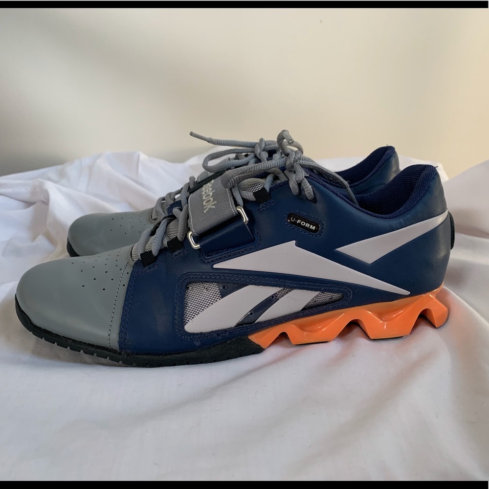 Reebok CrossFit Lifter. Size 9 1/2. Mens Blue-Gray